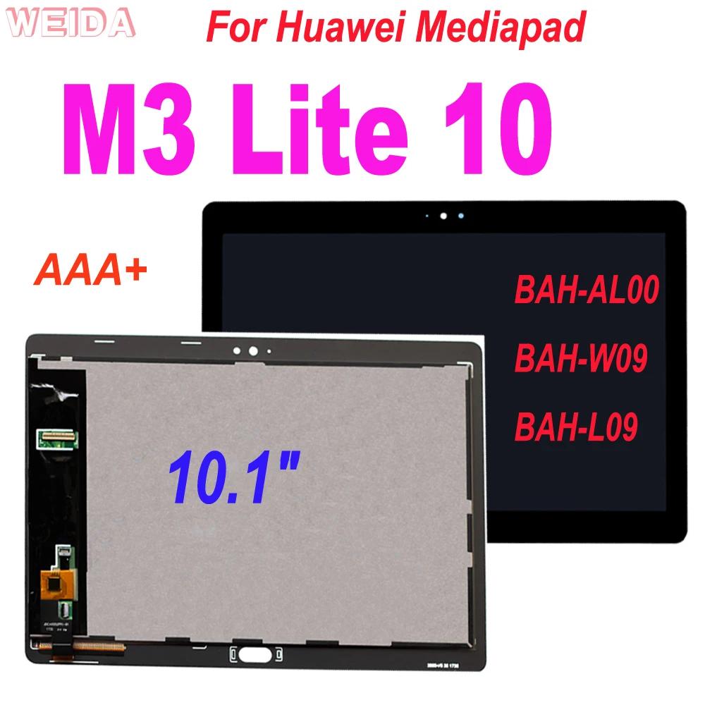 10.1 ÷ ȭ Mediapad M3 Lite 10 BAH-AL00 BAH-W09 BAH-L09 LCD ÷ ġ ũ Ÿ  ü